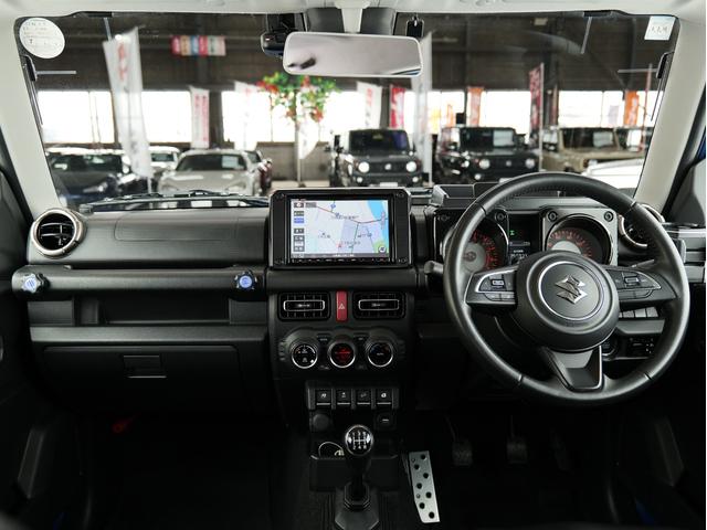 ジムニー XC 5MT リフトアップ 純正ナビ/フルセグ/Bluetooth バックカメラ ドラレコ 前後ショートバンパー ロットマフラー ルーフラック オーバーフェンダー オープンカントリーR/T 社外16AW(6枚目)
