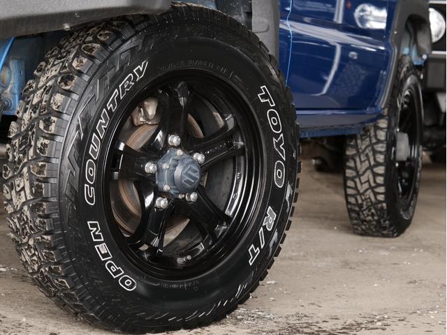 ジムニー XC 5MT リフトアップ 純正ナビ/フルセグ/Bluetooth バックカメラ ドラレコ 前後ショートバンパー ロットマフラー ルーフラック オーバーフェンダー オープンカントリーR/T 社外16AW(16枚目)