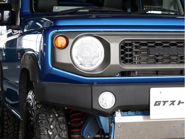 ジムニー XC 5MT リフトアップ 純正ナビ/フルセグ/Bluetooth バックカメラ ドラレコ 前後ショートバンパー ロットマフラー ルーフラック オーバーフェンダー オープンカントリーR/T 社外16AW(17枚目)
