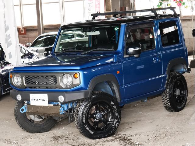 ジムニー XC 5MT リフトアップ 純正ナビ/フルセグ/Bluetooth バックカメラ ドラレコ 前後ショートバンパー ロットマフラー ルーフラック オーバーフェンダー オープンカントリーR/T 社外16AW(32枚目)