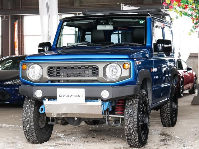 ジムニー XC 5MT リフトアップ 純正ナビ/フルセグ/Bluetooth バックカメラ ドラレコ 前後ショートバンパー ロットマフラー ルーフラック オーバーフェンダー オープンカントリーR/T 社外16AW(49枚目)