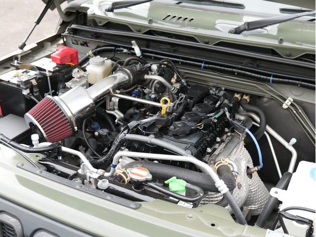 ジムニーシエラ ＪＬ　４ＡＴ　本州仕入れ　リフトアップ　レイズ１６インチアルミ　ルーフラック　リアラダー　ボンネットバイザー　社外マフラー　ナビ　フルセグ　Ｂｌｕｅｔｏｏｔｈ　バックカメラ　ＥＴＣ　ドラレコ　ＩＰＦフォグ（21枚目）