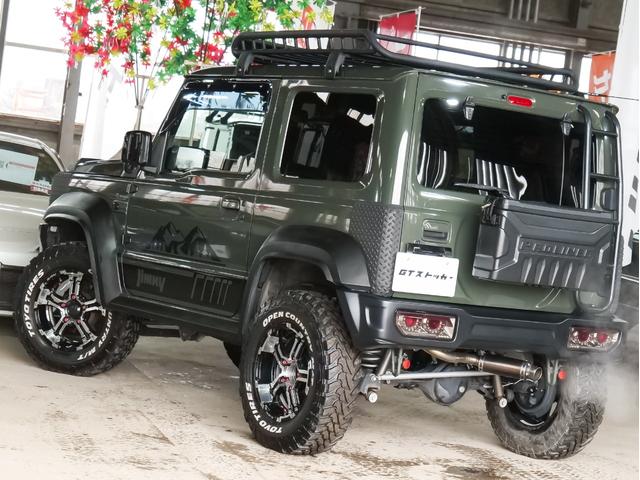 ジムニーシエラ ＪＬ　４ＡＴ　本州仕入れ　リフトアップ　レイズ１６インチアルミ　ルーフラック　リアラダー　ボンネットバイザー　社外マフラー　ナビ　フルセグ　Ｂｌｕｅｔｏｏｔｈ　バックカメラ　ＥＴＣ　ドラレコ　ＩＰＦフォグ（49枚目）