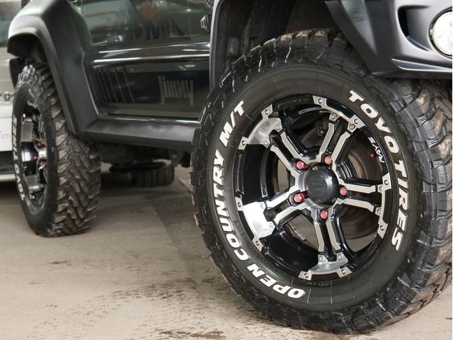 ジムニーシエラ ＪＬ　４ＡＴ　本州仕入れ　リフトアップ　レイズ１６インチアルミ　ルーフラック　リアラダー　ボンネットバイザー　社外マフラー　ナビ　フルセグ　Ｂｌｕｅｔｏｏｔｈ　バックカメラ　ＥＴＣ　ドラレコ　ＩＰＦフォグ（50枚目）