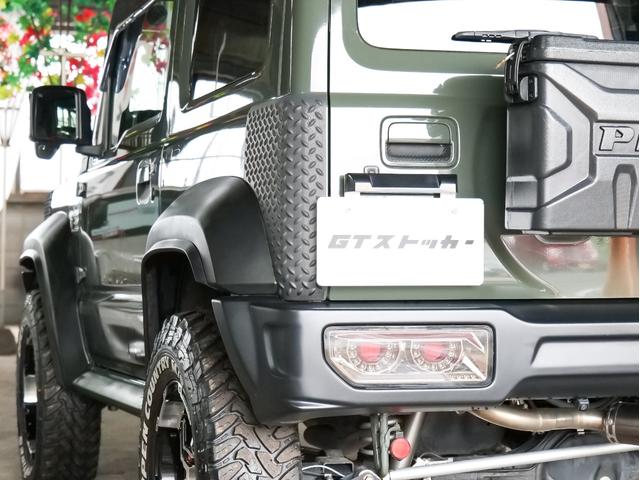 ジムニーシエラ ＪＬ　４ＡＴ　本州仕入れ　リフトアップ　レイズ１６インチアルミ　ルーフラック　リアラダー　ボンネットバイザー　社外マフラー　ナビ　フルセグ　Ｂｌｕｅｔｏｏｔｈ　バックカメラ　ＥＴＣ　ドラレコ　ＩＰＦフォグ（52枚目）