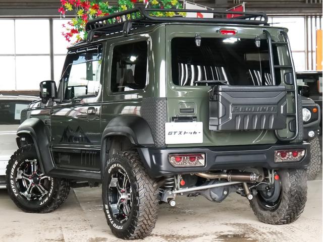 ジムニーシエラ ＪＬ　４ＡＴ　本州仕入れ　リフトアップ　レイズ１６インチアルミ　ルーフラック　リアラダー　ボンネットバイザー　社外マフラー　ナビ　フルセグ　Ｂｌｕｅｔｏｏｔｈ　バックカメラ　ＥＴＣ　ドラレコ　ＩＰＦフォグ（55枚目）