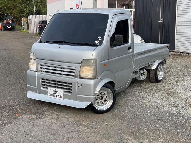 スズキ キャリイトラック KC 車高調 チンスポ オーバー スズキ キャリイトラック KC 車高調 チンスポ オーバー