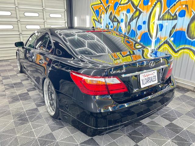 ＬＳ４６０　バージョンＵ　Ｉパッケージ　中期仕様Ｖｅｒ．Ｕ　Ｉパケ　２１ＡＷサスコン社外マフラー(9枚目)