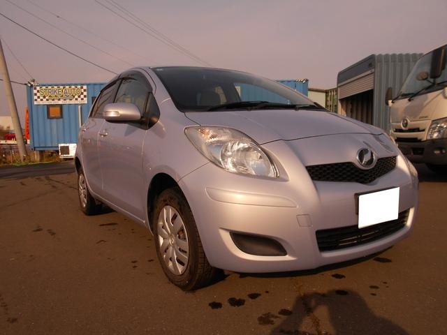 ヴィッツ F 修復歴無し 4WD 寒冷地仕様 車検令和9年4月迄 キーレス ナビ TV ETC 夏タイヤ社外15インチAW(2枚目)