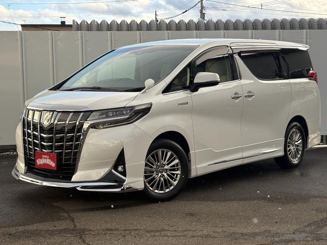 アルファードハイブリッド Ｘ　４ＷＤ　後期型　車検Ｒ９年１１月まで　７人乗り　両側パワスラ　モデリスタフルエアロ　１０．５型ＳＤナビ　１２．１型フリップダウン　フルセグ　ＥＴＣ　ＬＥＤヘッドライト　ワンオーナー車（47枚目）