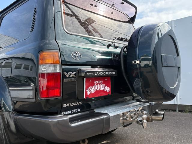 ランドクルーザー８０ ＶＸリミテッド　後期型　センターデフロック　サンルーフ　純正アルミ　オートクルーズ　ヒッチメンバー　社外マフラー　車検Ｒ８年９月（50枚目）