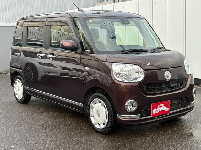 ムーヴキャンバス Ｘリミテッドメイクアップ　ＳＡＩＩ　４ＷＤ　追突防止　車線逸脱センサー　ディスプレイオーディオ　デジタルインナーミラー　ドラレコ　両側パワスラ　スペアキー　寒冷地仕様車（2枚目）