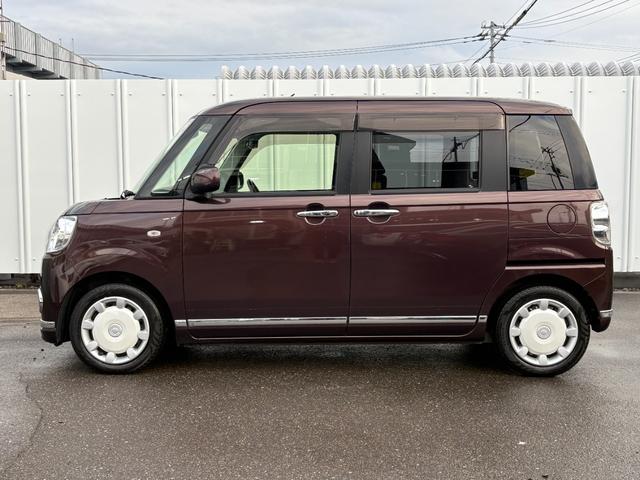 ムーヴキャンバス Ｘリミテッドメイクアップ　ＳＡＩＩ　４ＷＤ　追突防止　車線逸脱センサー　ディスプレイオーディオ　デジタルインナーミラー　ドラレコ　両側パワスラ　スペアキー　寒冷地仕様車（7枚目）