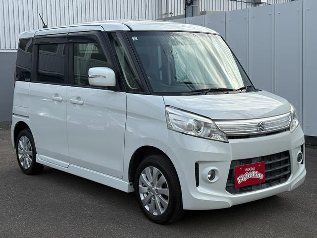 スペーシアカスタム XS 4WD 純正SDナビ 地デジ Bluetoothオーディオ バックカメラ パワースライドドア シートヒーター 走行6.8万km 車検R8年6月(2枚目)