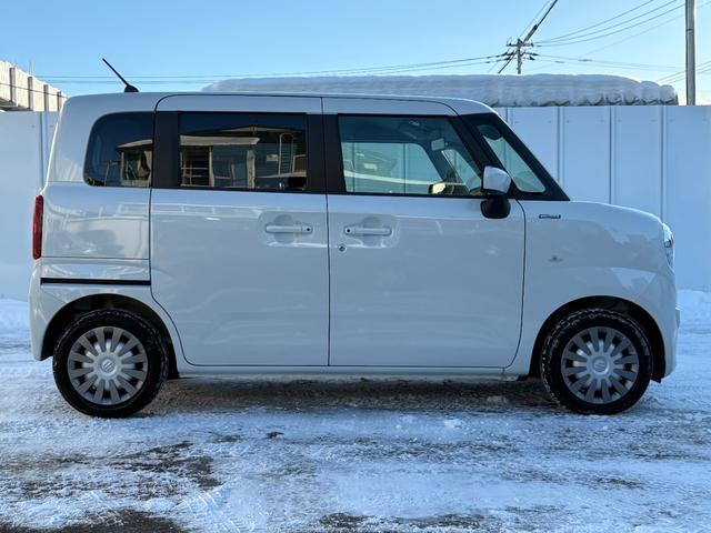 ワゴンＲスマイル ハイブリッドＳ　４ＷＤ　ワンオーナー車　両側パワスラ　セーフティサポート　シートヒーター　走行９６００ｋｍ　車検Ｒ８年１２月（3枚目）