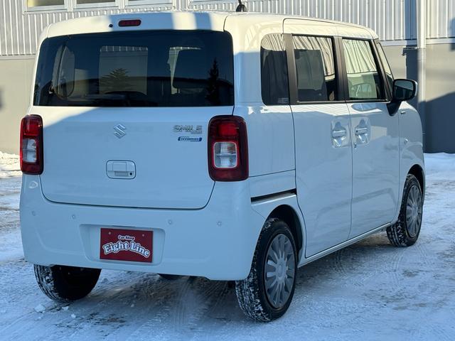 ワゴンＲスマイル ハイブリッドＳ　４ＷＤ　ワンオーナー車　両側パワスラ　セーフティサポート　シートヒーター　走行９６００ｋｍ　車検Ｒ８年１２月（4枚目）