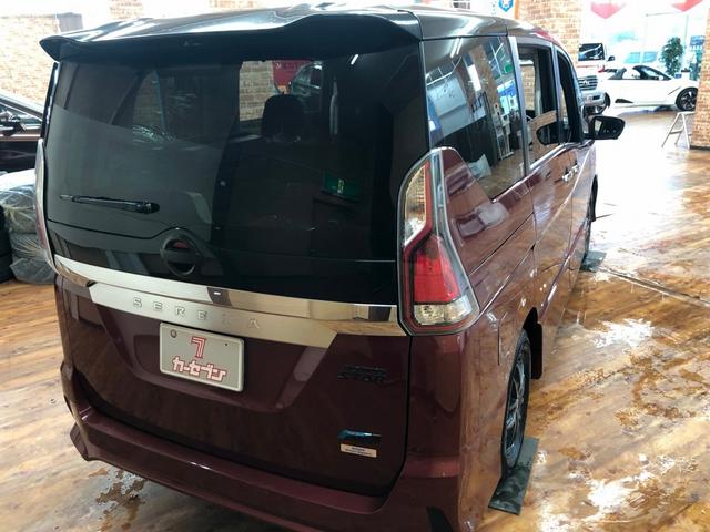 ハイウェイスター 4WD アルパインフリップダウンモニター 両側パワスラ 格納式ETC ナビ フルセグTV パノラマビューモニター 衝突軽減装置 スタートスイッチ 純正エンジンスターター(7枚目)
