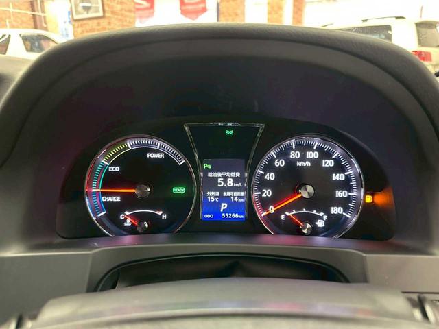 クラウンハイブリッド アスリートＳ　Ｆｏｕｒ　４ＷＤ　エンスタ　ＥＴＣ　ナビ　バックカメラ　純正アルミホイール　クルーズコントロール　ステコン　プッシュスタート　パワーシート（61枚目）