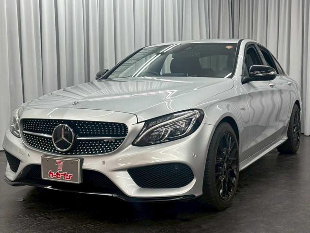 Ｃクラス Ｃ４３　４ＷＤ　エクスクルーシブパッケージ　ブルメスター　ナビ　Ｂｌｕｅｔｏｏｔｈ　バックカメラ　ディーラー車　ドラレコ　パドルシフト　ＥＴＣ　プッシュスタート（6枚目）