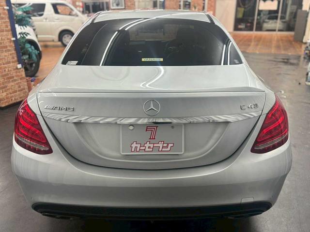 Ｃクラス Ｃ４３　４ＷＤ　エクスクルーシブパッケージ　ブルメスター　ナビ　Ｂｌｕｅｔｏｏｔｈ　バックカメラ　ディーラー車　ドラレコ　パドルシフト　ＥＴＣ　プッシュスタート（11枚目）