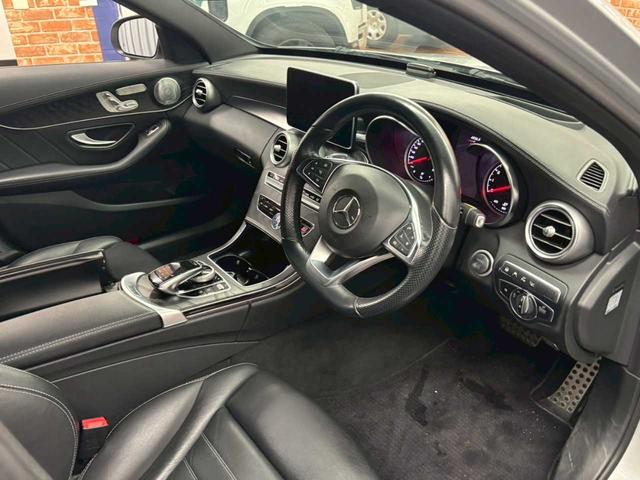 Ｃクラス Ｃ４３　４ＷＤ　エクスクルーシブパッケージ　ブルメスター　ナビ　Ｂｌｕｅｔｏｏｔｈ　バックカメラ　ディーラー車　ドラレコ　パドルシフト　ＥＴＣ　プッシュスタート（27枚目）