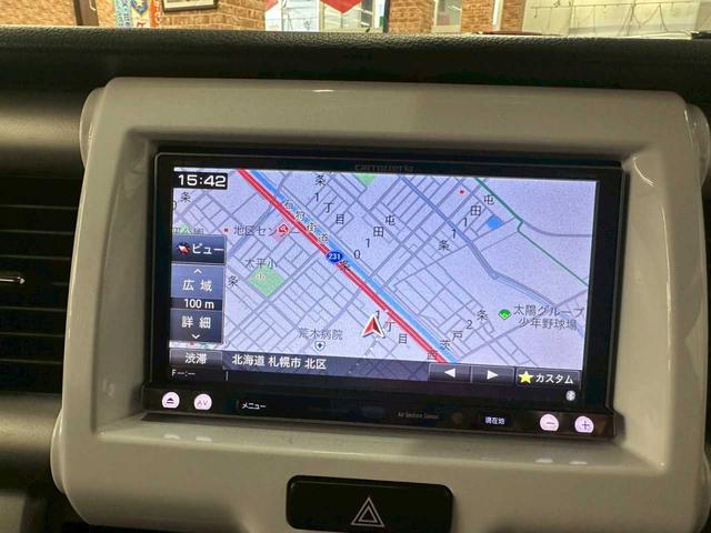 ハスラー Ｇ　４ＷＤ　メッキグリル　メッキモール　ナビ　Ｂｌｕｅｔｏｏｔｈ　アイドリングストップ　オートエアコン　電格ミラー　シートヒーター　ハスラーエンブレム（46枚目）