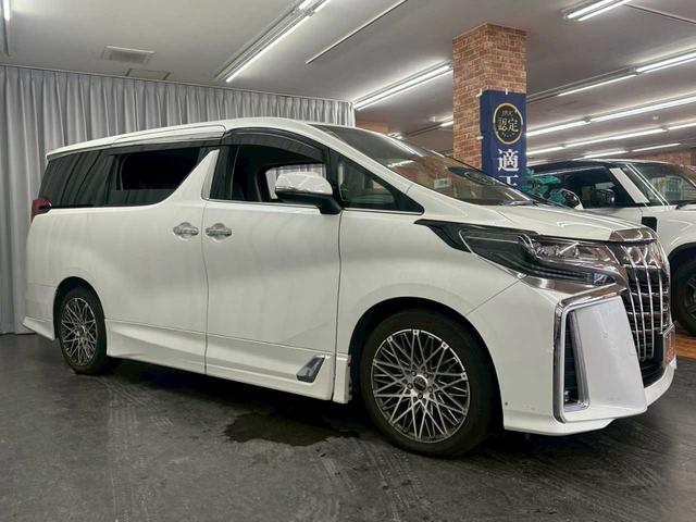 アルファード 2.5S Cパッケージ 4WD 社外アルミホイール 純正ナビ バックカメラ 両側パワースライドドア クルーズコントロール フォグランプ プッシュスタート サンシェード パワーバックドア(8枚目)