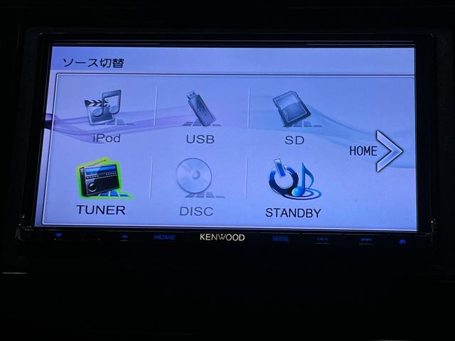 Fパッケージ 4WD 夏冬タイヤ付き ケンウッドナビ DVDビデオ 障害物センサー スマートキー プッシュ式スタート ETC 寒冷地仕様 サイド カーテンエアバック付き タイミングベルト交換不要車(13枚目)