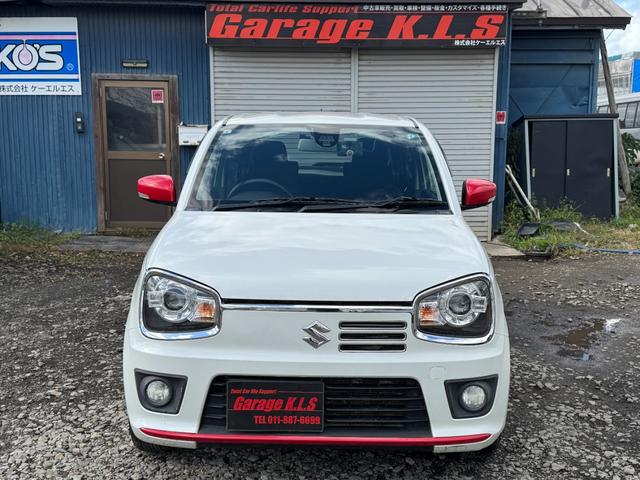 アルトターボＲＳ ベースグレード　５ＡＧＳ！Ｂｌｕｅｔｏｏｔｈ対応ナビ！バックカメラ！地デジ！シートヒーター！スマートキー！エンジンスターター！前後ドライブレコーダ！ＥＴＣ！ブレーキ軽減システム！アイドリングストップ！オートライト！（2枚目）