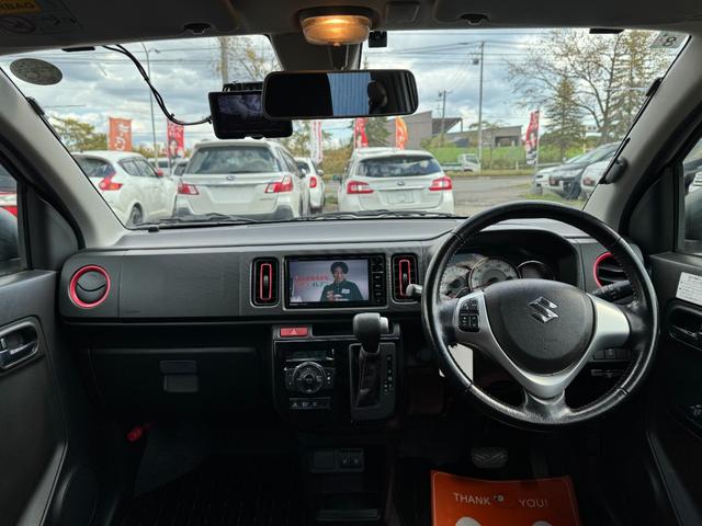 アルトターボＲＳ ベースグレード　５ＡＧＳ！Ｂｌｕｅｔｏｏｔｈ対応ナビ！バックカメラ！地デジ！シートヒーター！スマートキー！エンジンスターター！前後ドライブレコーダ！ＥＴＣ！ブレーキ軽減システム！アイドリングストップ！オートライト！（10枚目）