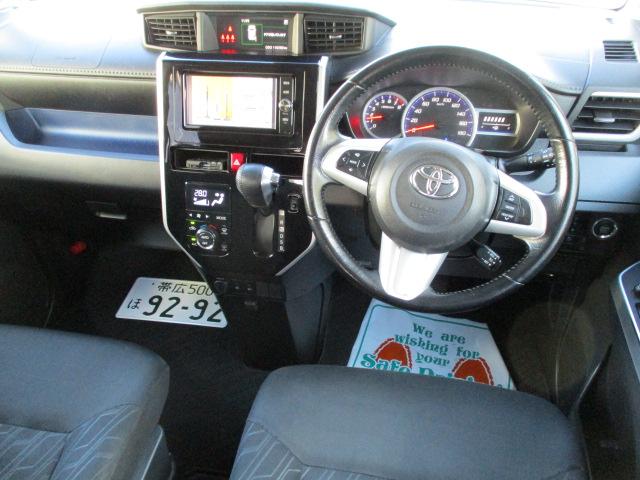 ルーミー カスタムG S 4WD 純正ナビ・TV・CD・DVD・Bluetooth バックカメラ スマートアシスト 両側パワースライドドア クルーズコントロール 前後ドライブレコーダー シートヒーター LEDヘッド ETC(13枚目)