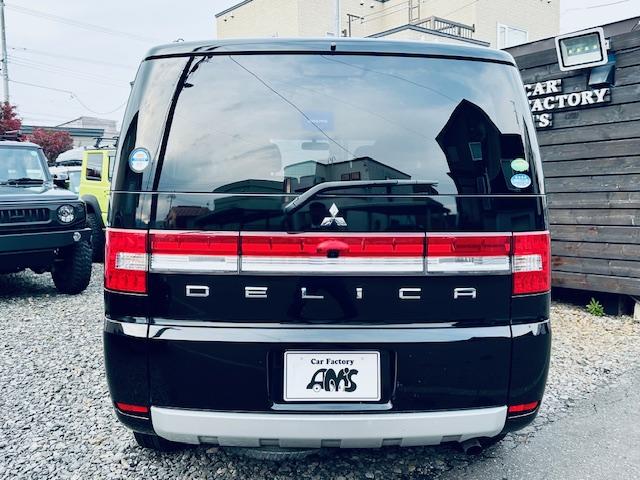 デリカＤ：５ Ｇ　パワーパッケージ　４ＷＤ／本州仕入／ナビフルセグ／バックカメラ／フリップダウンモニター／両側パワースライドドア／ビルトインＥＴＣ／ＨＩＤ／８人乗り／（4枚目）
