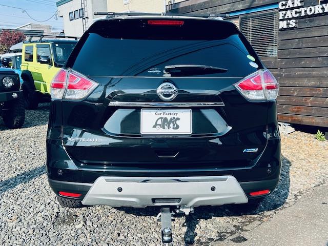 エクストレイル ２０Ｘ　エマージェンシーブレーキパッケージ　４ＷＤ／本州仕入／社外１６インチＡＷ／グッドリッチＡＴタイヤ／オーバーフェンダー／ヒッチメンバー／ルーフキャリア／Ｂカメラ／ＥＴＣ／シートヒーター／ディスプレイオーディオ／（4枚目）