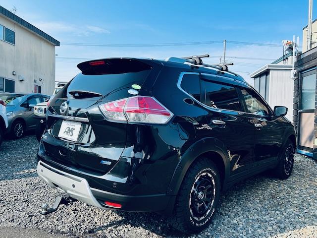 エクストレイル ２０Ｘ　エマージェンシーブレーキパッケージ　４ＷＤ／本州仕入／社外１６インチＡＷ／グッドリッチＡＴタイヤ／オーバーフェンダー／ヒッチメンバー／ルーフキャリア／Ｂカメラ／ＥＴＣ／シートヒーター／ディスプレイオーディオ／（7枚目）