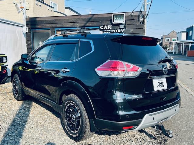 エクストレイル ２０Ｘ　エマージェンシーブレーキパッケージ　４ＷＤ／本州仕入／社外１６インチＡＷ／グッドリッチＡＴタイヤ／オーバーフェンダー／ヒッチメンバー／ルーフキャリア／Ｂカメラ／ＥＴＣ／シートヒーター／ディスプレイオーディオ／（8枚目）