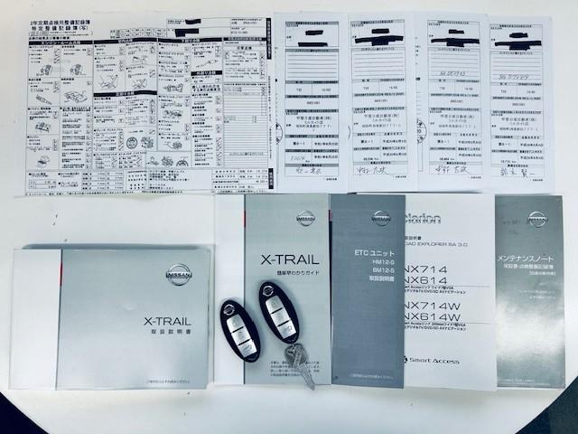 エクストレイル ２０Ｘ　エマージェンシーブレーキパッケージ　４ＷＤ／本州仕入／社外１６インチＡＷ／グッドリッチＡＴタイヤ／オーバーフェンダー／ヒッチメンバー／ルーフキャリア／Ｂカメラ／ＥＴＣ／シートヒーター／ディスプレイオーディオ／（44枚目）