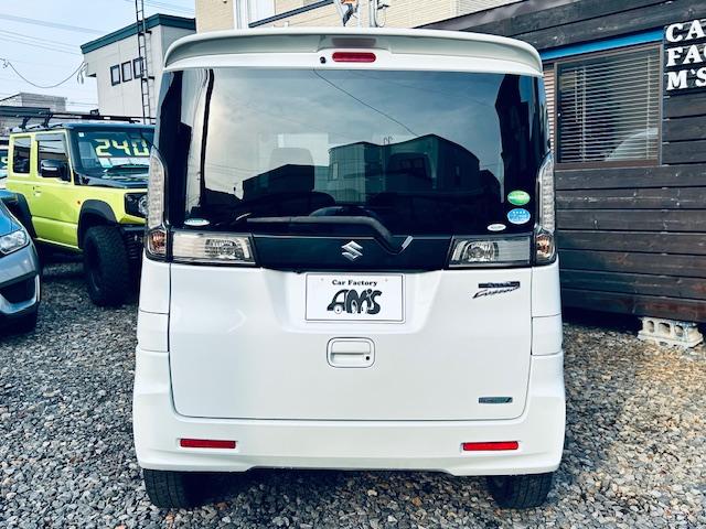 スペーシアカスタム ＴＳ　４ＷＤ／ナビフルセグ／バックカメラ／ブルートゥース／ターボ／両側パワースライドドア／シートヒーター／夏冬タイヤ／スマートキー／ウィンカーミラー／（4枚目）