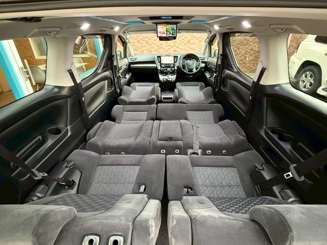 ヴェルファイア ２．５Ｚ　本州仕入／８人乗２列目ベンチ／両側電動スライドＤ／アルパインＢＩＧＸナビ＆１０．１型フリップダウンモニター／バックカメラ／Ｂｌｕｅｔｏｏｔｈ／ドラレコ／後期１８インチＡＷ／ＬＥＤヘッド＆フォグ／ＥＴＣ（26枚目）