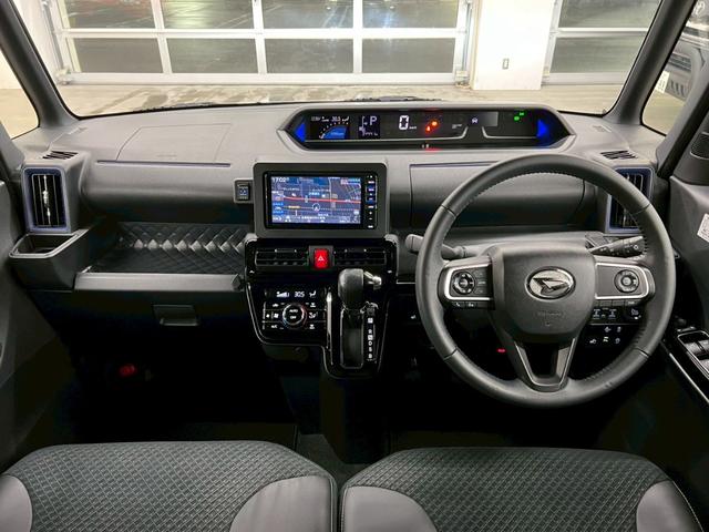 タント カスタムＲＳスタイルセレクション　４ＷＤ　ＳＤナビ　バックカメラ　フルセグＴＶ　Ｂｕｌｅｔｏｏｔｈ　ＵＳＢ　両側電動スライドドア　衝突被害軽減ブレーキ　クルーズコントロール　シートヒーター　ドライブレコーダー　純正アルミ　ワンオーナー（8枚目）