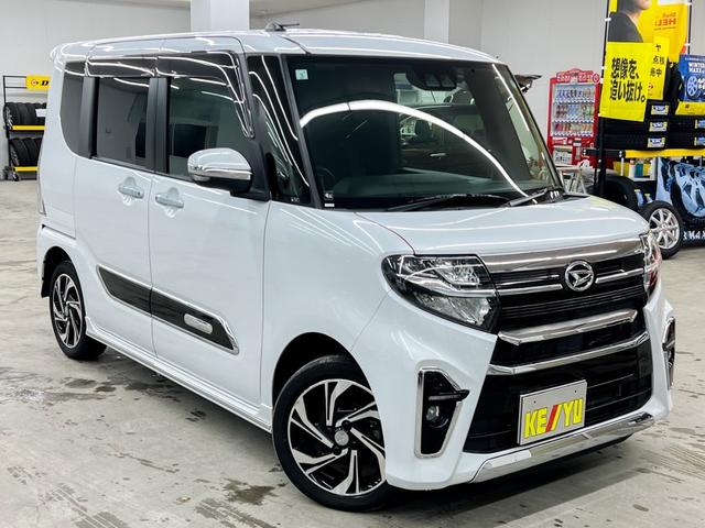 タント カスタムＲＳスタイルセレクション　４ＷＤ　ＳＤナビ　バックカメラ　フルセグＴＶ　Ｂｕｌｅｔｏｏｔｈ　ＵＳＢ　両側電動スライドドア　衝突被害軽減ブレーキ　クルーズコントロール　シートヒーター　ドライブレコーダー　純正アルミ　ワンオーナー（10枚目）