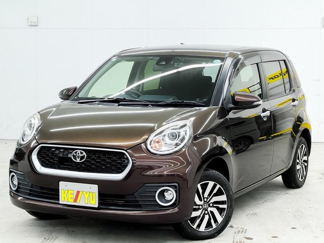 パッソ モーダ Gパッケージ 4WD 寒冷地仕様 純正エンジンスターター 純正ナビ バックカメラ フルセグTV Buletooth DVD シートヒーター 衝突被害軽減ブレーキ 前後ドライブレコーダー 純正アルミホイール 禁煙車(3枚目)