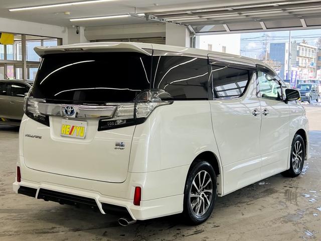 ヴェルファイアハイブリッド ＺＲ　Ｇエディション　４ＷＤ　モデリスタフルエアロ　アルパイン１０インチナビ　フルセグＴＶ　Ｂｌｕｅｔｏｏｔｈ　ＤＶＤ　フリップダウンモニター　デジタルインナーミラー型ドラレコ　レザーシート　シートヒーター　１００Ｖ電源（4枚目）