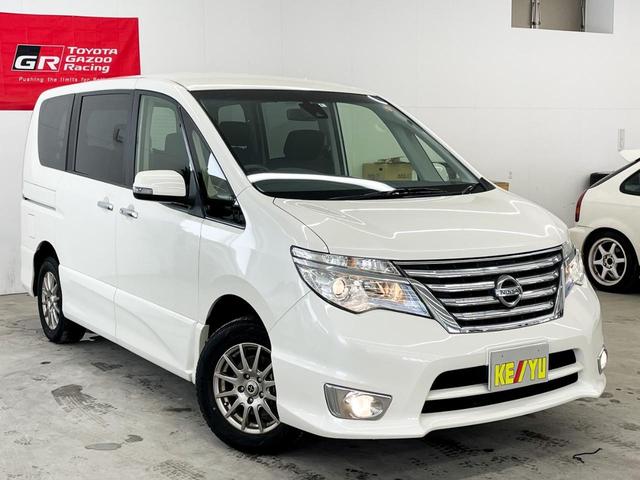 ハイウェイスター Sエディション 禁煙車 4WD SDナビ フルセグTV DVD Bluetooth USB バックカメラ 衝突軽減装置 片側電動スライド クルーズコントロール 純正エアロ プッシュスタート 横滑り防止システム ETC(9枚目)