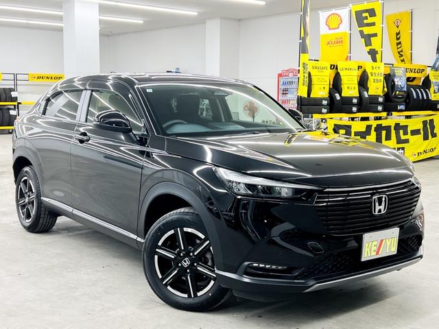 ヴェゼル Ｇ　４ＷＤ　寒冷地仕様　純正エンジンスターター　純正９インチナビ　フルセグＴＶ　Ｂｌｕｅｔｏｏｔｈ　バックカメラ　衝突被害軽減ブレーキ　シートヒーター　前後ドライブレコーダー　冬タイヤ付　ワンオーナー（7枚目）