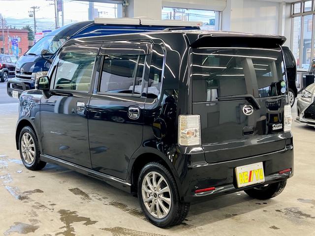 ムーヴコンテ カスタム X VS 4WD 純正エンジンスターター 冬タイヤアルミセット 社外ナビ フルセグTV Buletooth DVD アイドリングストップ 社外アルミホイール スマートキー 電動格納ミラー 保証書 オートエアコン(8枚目)