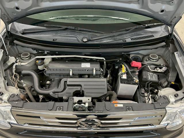 ムーヴコンテ カスタム X VS 4WD 純正エンジンスターター 冬タイヤアルミセット 社外ナビ フルセグTV Buletooth DVD アイドリングストップ 社外アルミホイール スマートキー 電動格納ミラー 保証書 オートエアコン(39枚目)