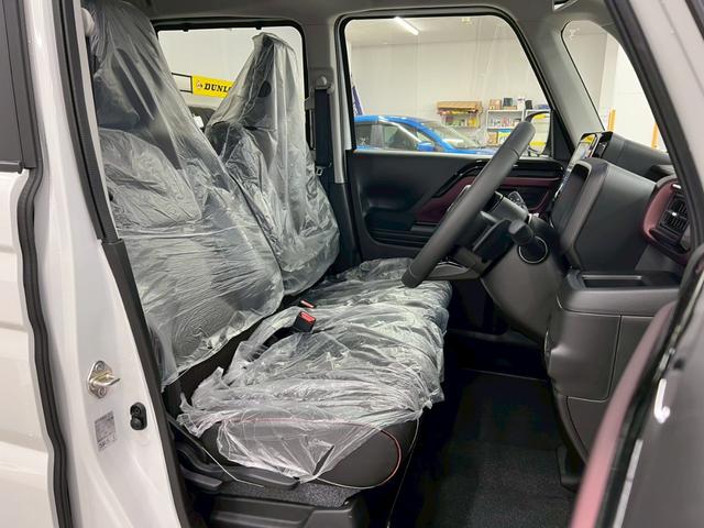 スペーシアカスタム ハイブリッドXSターボ 4WD 届出済未使用車 スズキコネクト対応純正9インチナビ アラウンドビューモニター フルセグTV Bluetooth 両側電動スライドドア シートヒーター 衝突被害軽減ブレーキ ステアリングヒーター(14枚目)