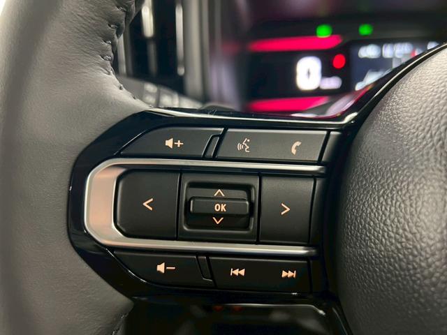 スペーシアカスタム ハイブリッドXSターボ 4WD 届出済未使用車 スズキコネクト対応純正9インチナビ アラウンドビューモニター フルセグTV Bluetooth 両側電動スライドドア シートヒーター 衝突被害軽減ブレーキ ステアリングヒーター(26枚目)