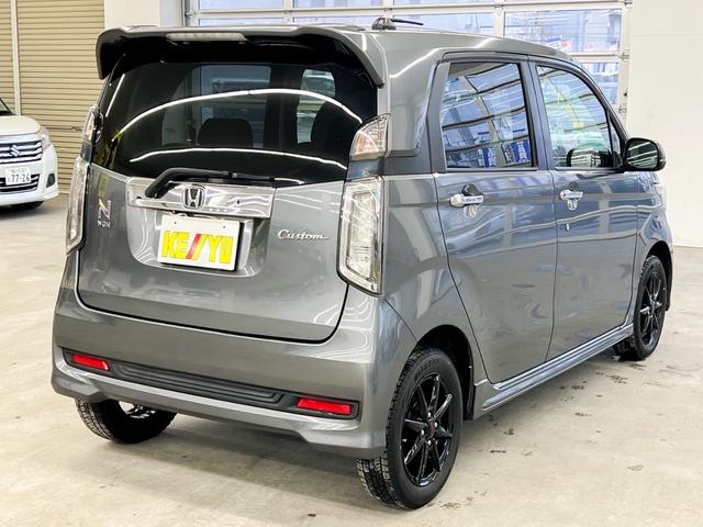 Ｎ－ＷＧＮカスタム Ｇ・ターボパッケージ　４ＷＤ　冬タイヤアルミセット　純正ディスプレイオーディオ　バックカメラ　Ｂｕｌｅｔｏｏｔｈ　ワンセグＴＶ　ＵＳＢ　ＣＤ　ハーフレザーシート　シートヒーター　ＨＩＤヘッドライト　クルーズコントロール（8枚目）