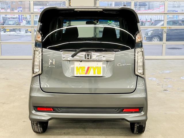Ｎ－ＷＧＮカスタム Ｇ・ターボパッケージ　４ＷＤ　冬タイヤアルミセット　純正ディスプレイオーディオ　バックカメラ　Ｂｕｌｅｔｏｏｔｈ　ワンセグＴＶ　ＵＳＢ　ＣＤ　ハーフレザーシート　シートヒーター　ＨＩＤヘッドライト　クルーズコントロール（10枚目）